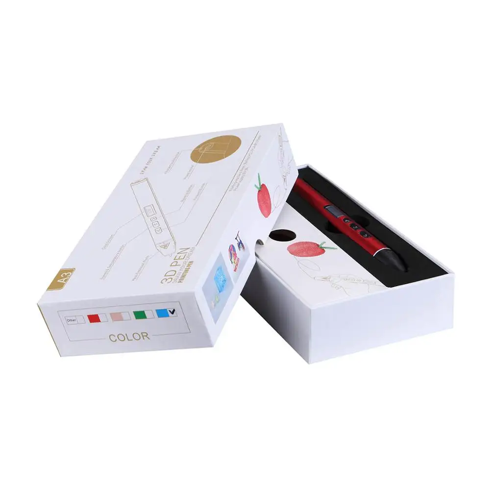 SIMAX 3D печати ручек 12V 3D с карандашным рисунком Scribble ручки 120 м нити для детей детское образование инструменты для создания хобби игрушки