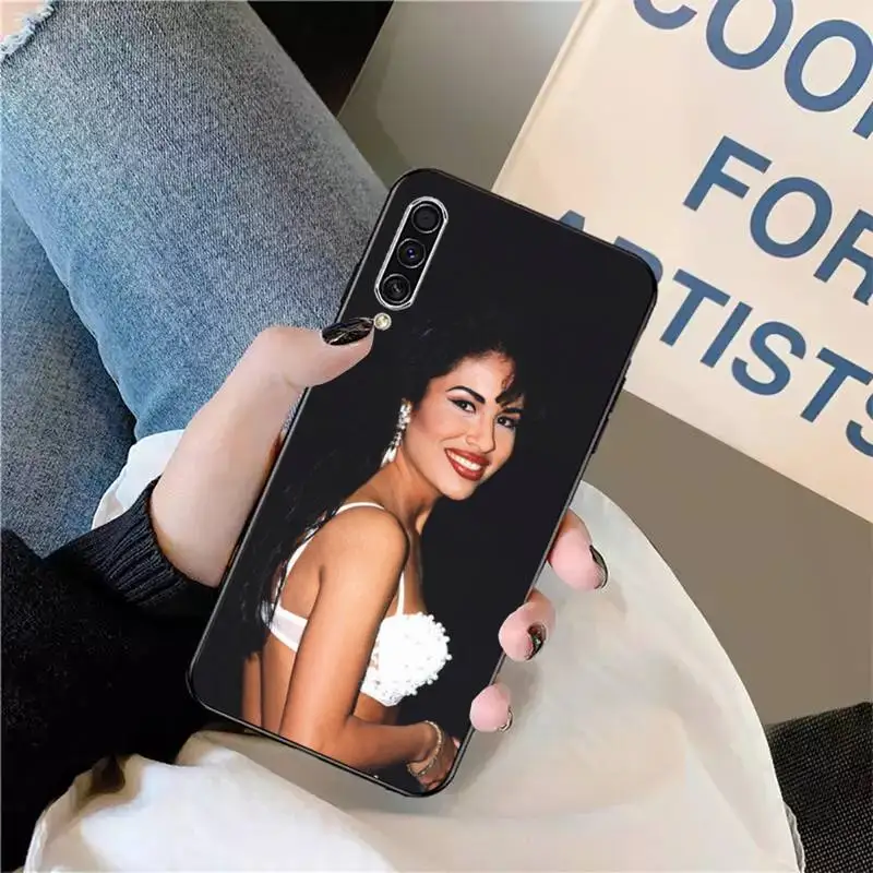 

American singer selena quintanilla Phone Case For Samsung galaxy S 9 10 20 A 10 21 30 31 40 50 51 71 s note 20 j 4 2018 plus
