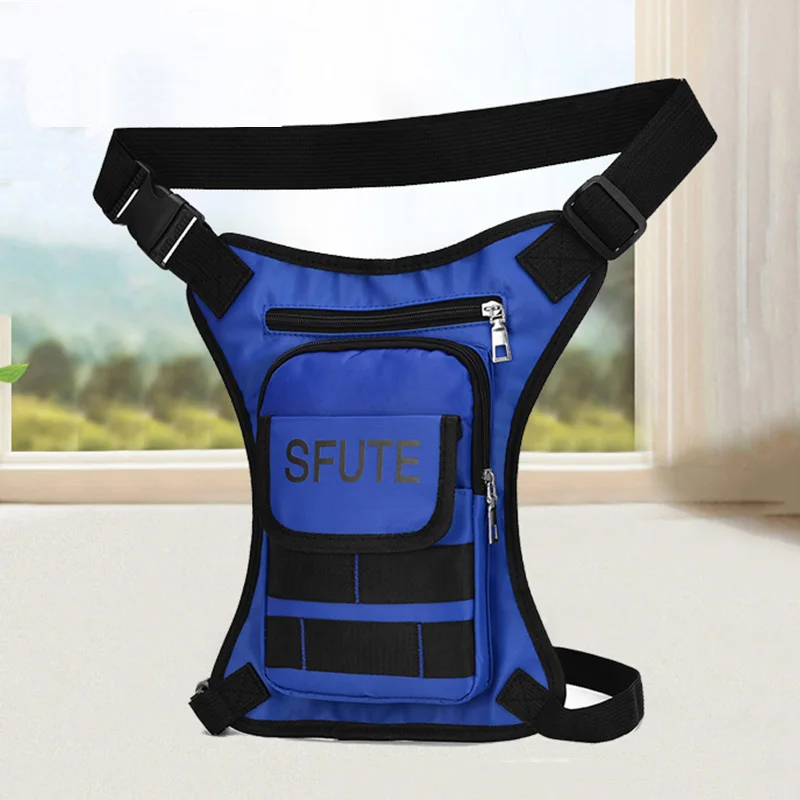 

2021New Drop Leg Bag Chest Bag For Men Thigh Hip Bum Beltleg Fanny Pack Waist Travel Riding Motorcycle Crossbody Shoulder Bags