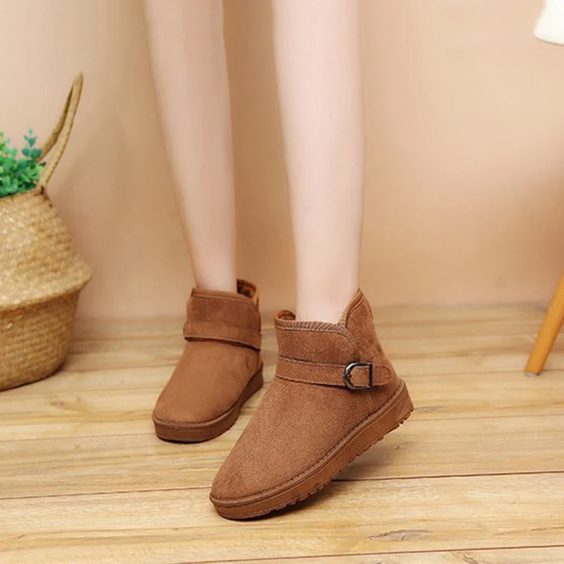 Women Boots Casual Cortex Fashion Waterproof Snow Boots For Winter Shoes Women Lightweight Bare Boots Mujer Warm Winter Boots