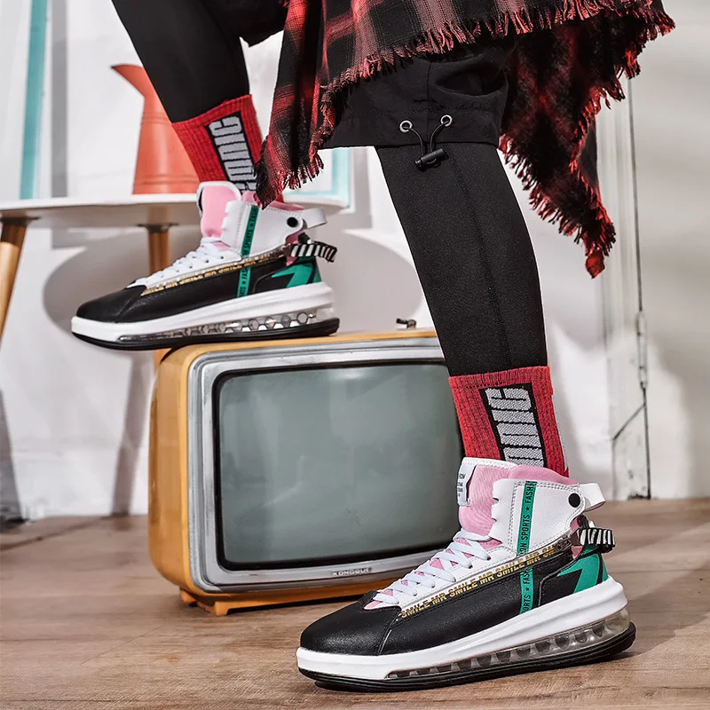 Cedakeline/осенне-зимняя обувь с подушечками на пальмах Мужская Спортивная Корейская