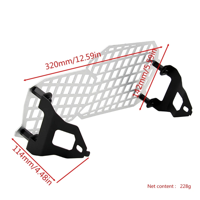 Мотоциклетная защита для фар решетка гриля Защитная крышка BMW F650GS F700GS F800GS/ADV 2008 2017