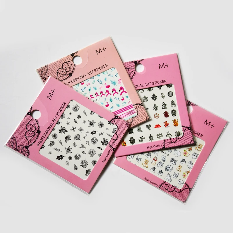 1 лист Мандала Индийский Слон водные переводки для ногтей наклейки на руку Будды