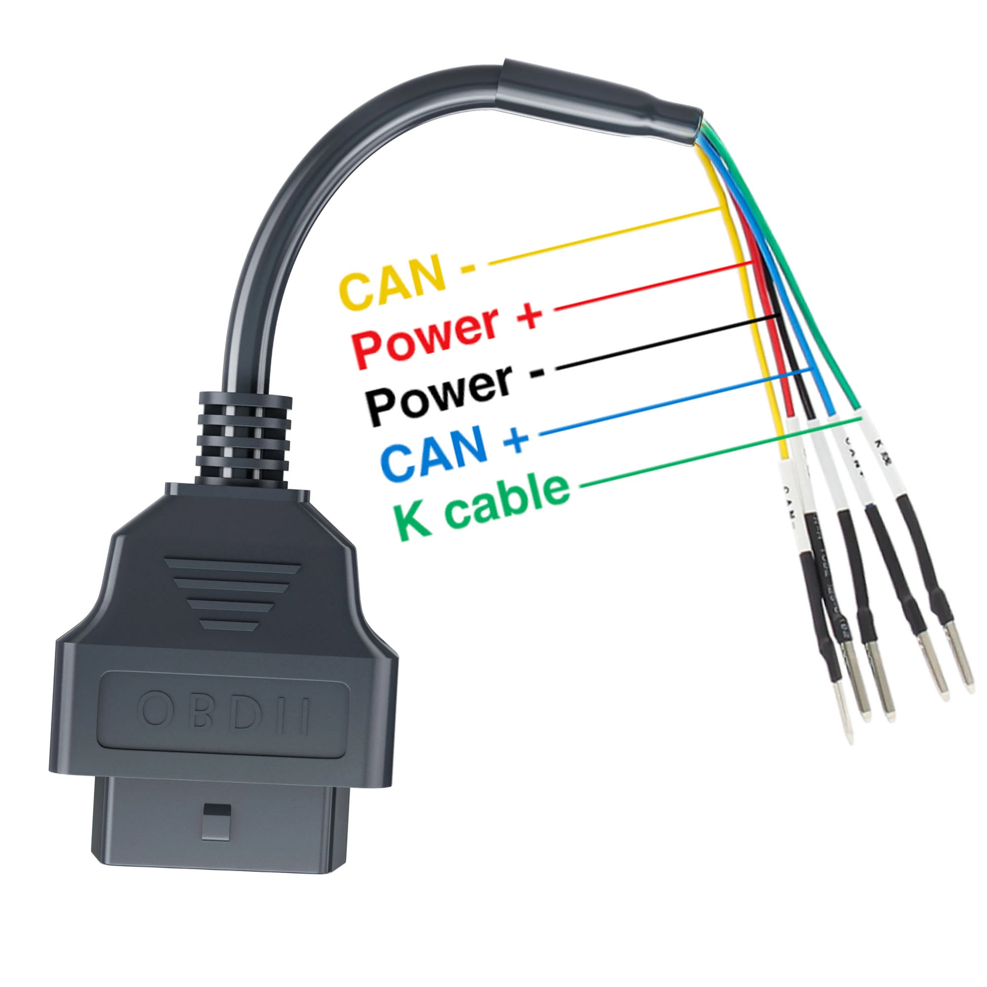 OBD2 Extension Cable For Moto Full Set YAMAHA 3Pin/4Pin Honda 4Pin/6Pin KTM 6Pin K+CAN Universal | Автомобили и мотоциклы