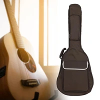 4041 inch acoustic guitar bag backpack soft case double shoulder straps portable bass guitar bag