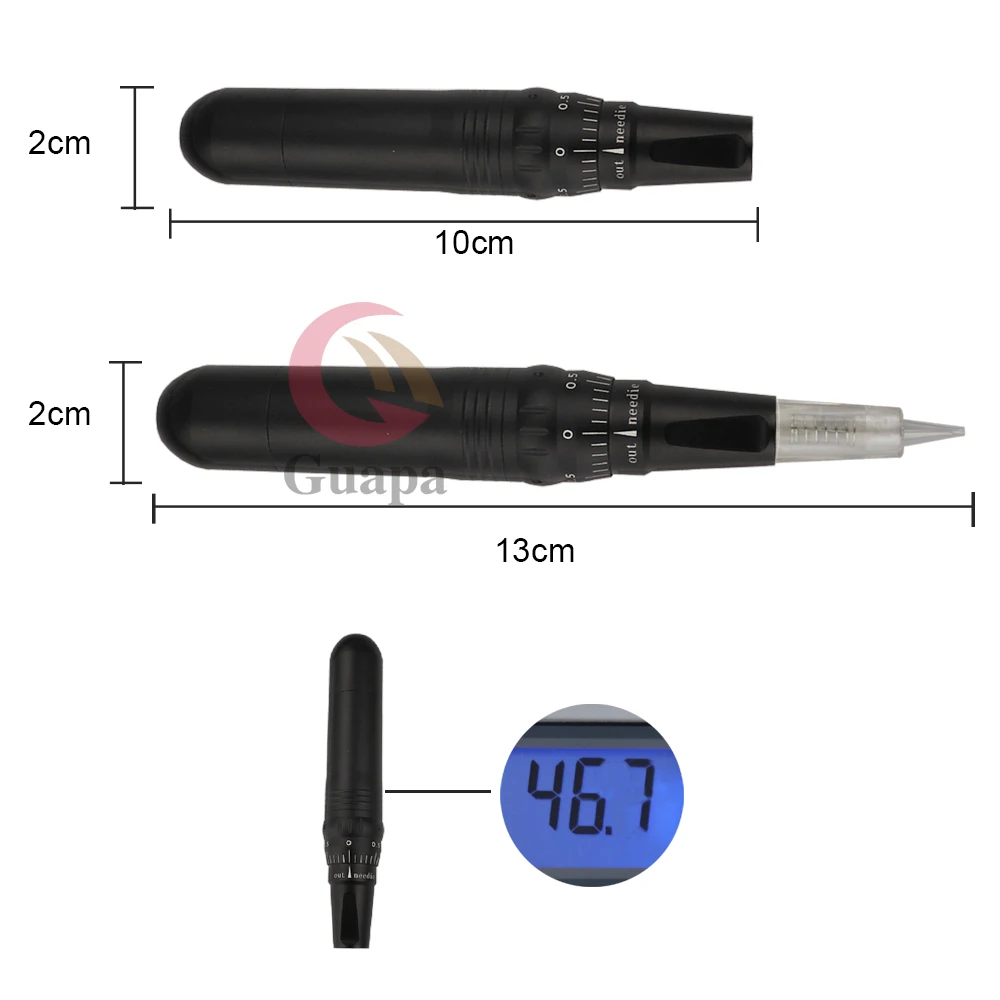 Машинка для микроблейдинга Перманентная ручка макияжа татуажа бровей 12 В