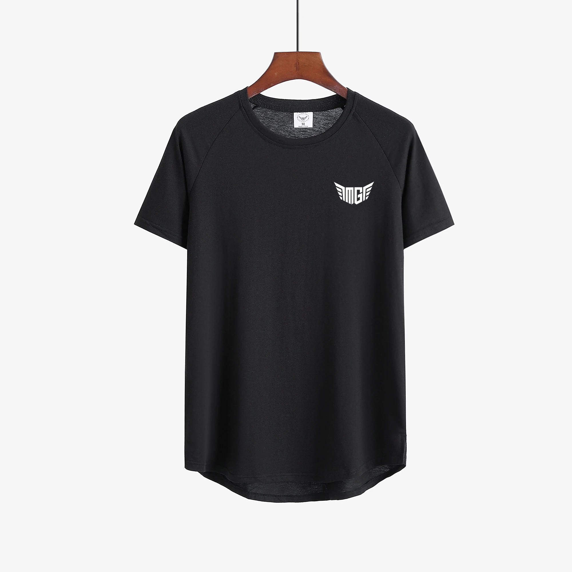 

New Fashion Casual Mens Short T Shirts Breathable Men Cool Tee Shirt Tops Fitness Summer Cotton Round Neck Short Sleeve T Shirts