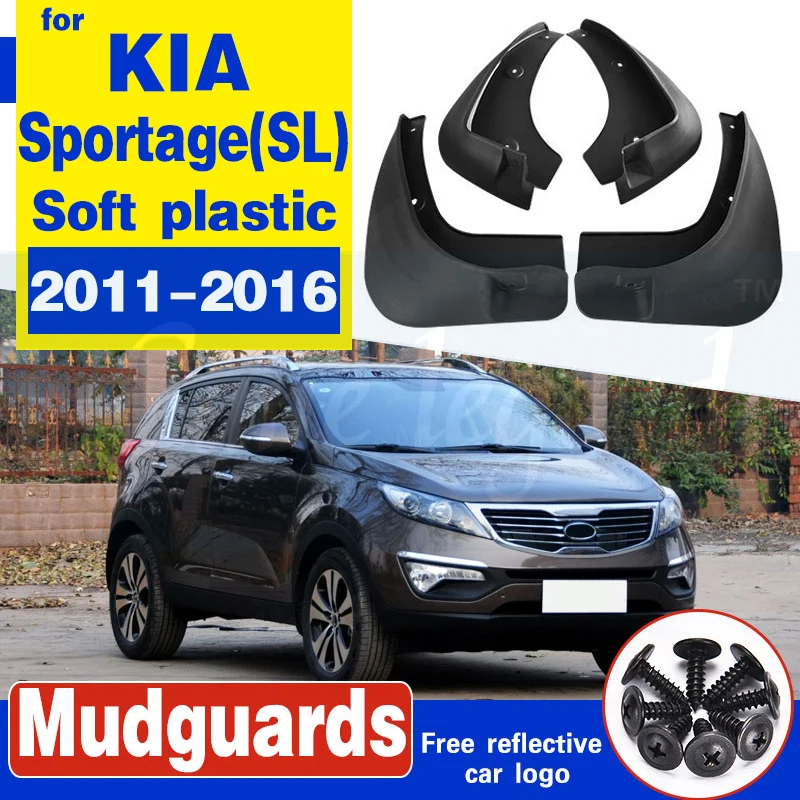 1 комплект автомобильные передние и задние брызговики для KIA Sportage (SL) 2011 2012 2013 2014 2015