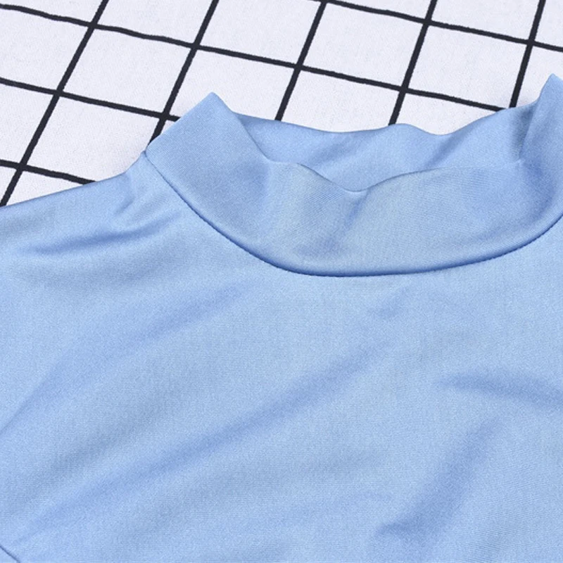 2019 шикарное сексуальное облегающее платье с рюшами мини длинным рукавом и