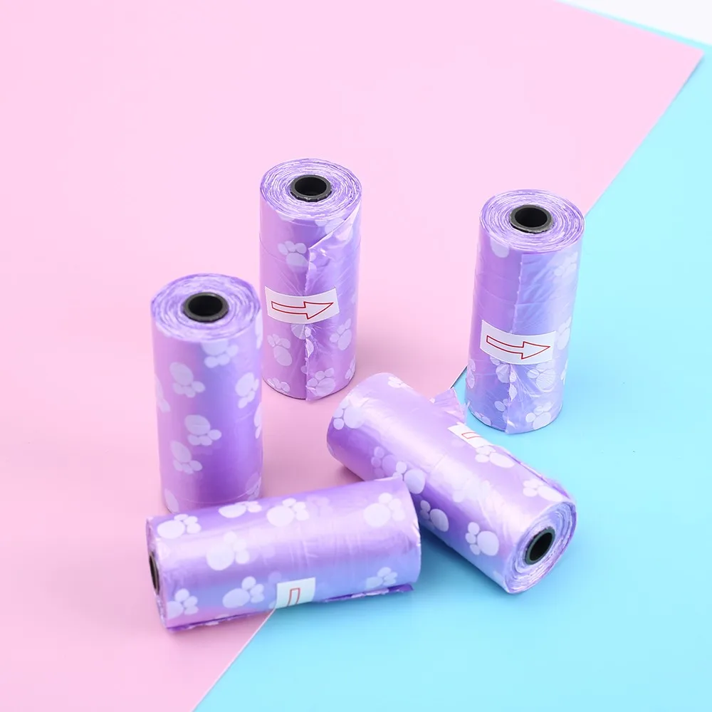 5 рулонов вакуумный упаковщик для сбора собачьих Pet мешок корма собак/кошек мешки