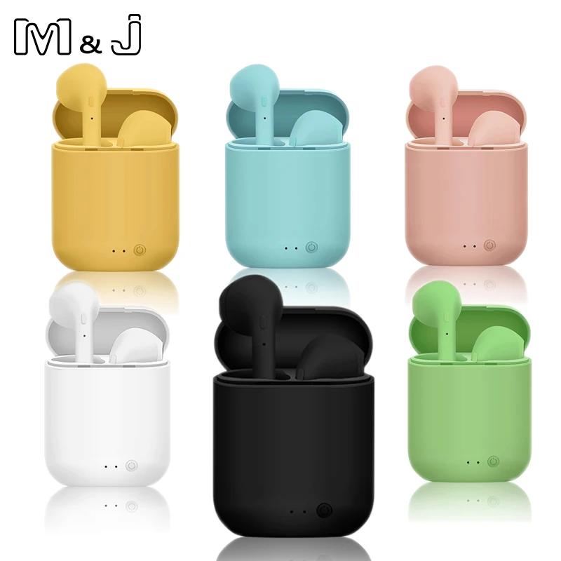 Беспроводные наушники M & J Tws i7 Mini 2 Bluetooth 5 0 Air вкладыши гарнитура с зарядным