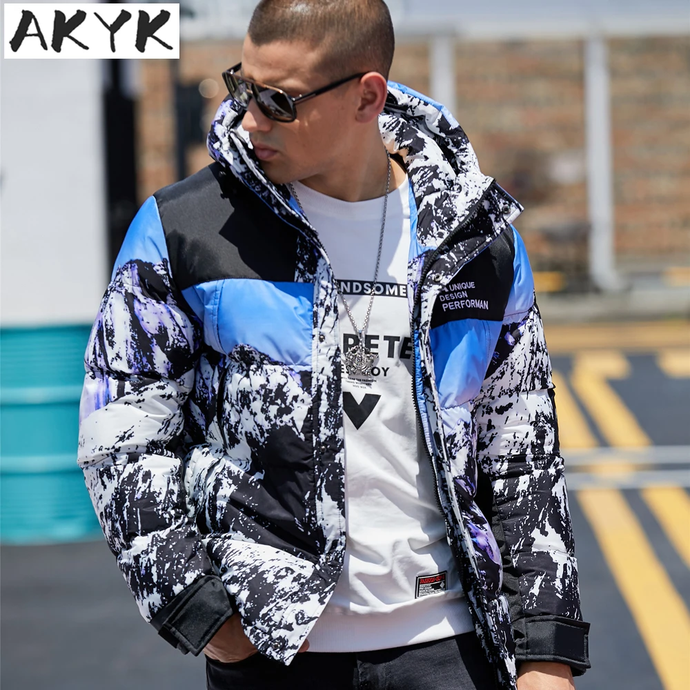 2019 New fashion casual cotton men's coat