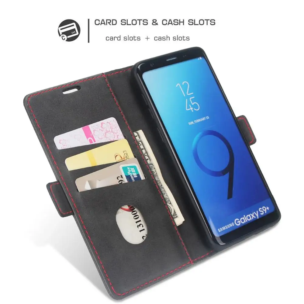 2LC деловой цветной чехол для телефона с отделением карт SamsungA50 S20 Plus Ultra S9 S10Plus S10 5g