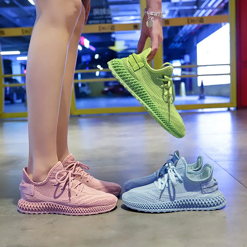 

2021 Women Shoes Sneakers Spring Summer New Color Casual Sport Walking Shoes Girl Comfortable Loafers