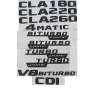 3d letters for mercedes benz w117 cla180 cla200 cla220 cla230 cla250 cla260 cla280 cla300 emblem cdi cgi 4matic emblems
