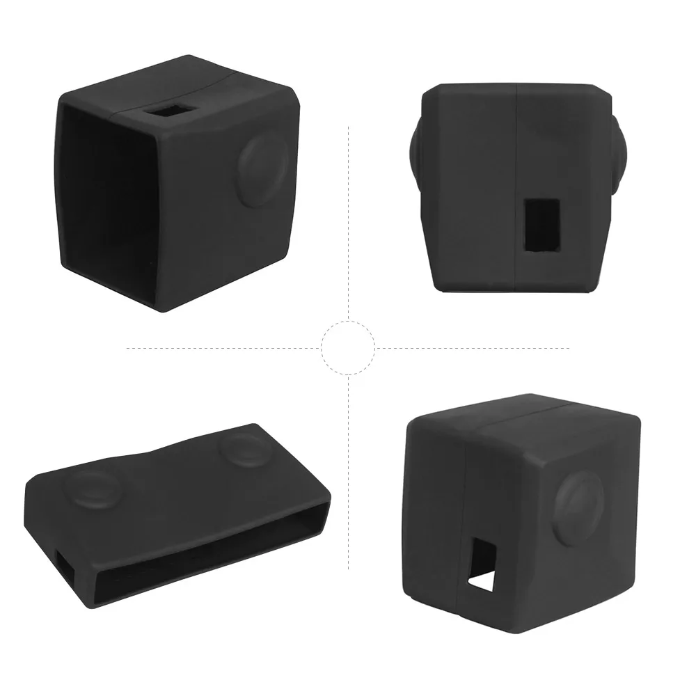 Мягкий силиконовый защитный чехол держатель для путешествий Insta360 EVO VR складные