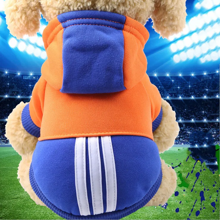 Orange 1 Pcs Зимняя мягкая толстовка с капюшоном, одежда для чихуахуа, теплая одежда для собак, зимняя одежда для собак для маленьких чихуахуа, Йоркского пальто, одежда для собак - Цвет: Orange 1 Pcs