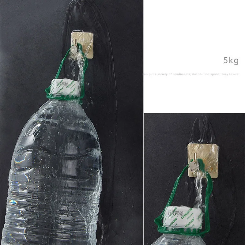 Не оставляющий следов самоклеящийся настенный дверной крючок Вешалка из