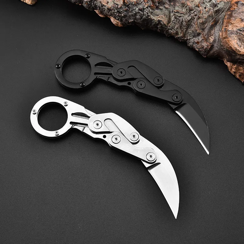 HS Инструменты Механический karambit Скорпион коготь нож открытый кемпинг джунгли