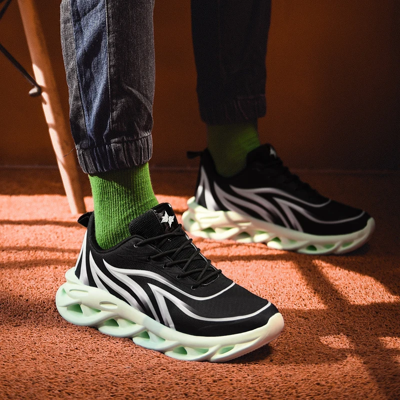 Кроссовки GUDERIAN мужские повседневная удобная обувь на шнуровке дышащие осень 2019 |