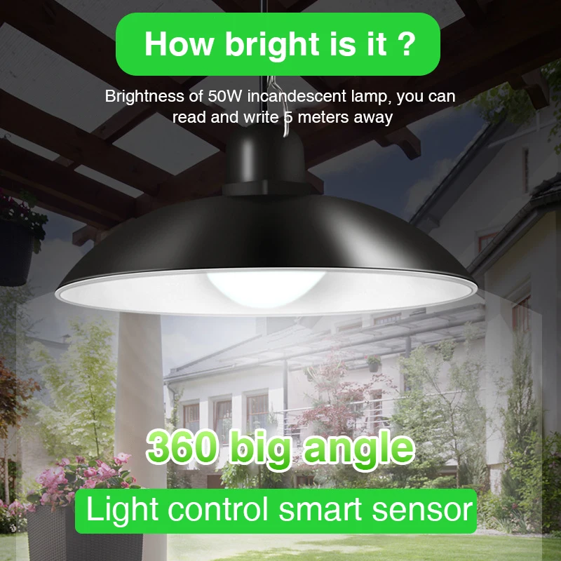 

Solar Led Light Outdoor Lighting Chandelier Super Bright Retro Lamp Bulb Waterproof Energy Saving Pendant Lights Indoor