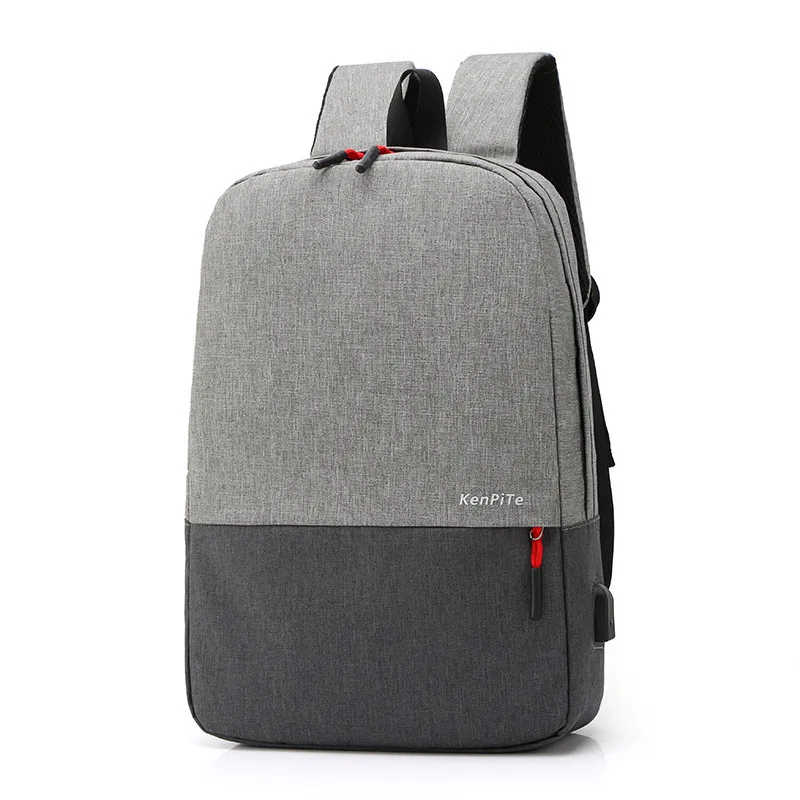 

Рюкзак мужской для ноутбука с защитой от кражи, повседневный простой уличный ранец для компьютера, деловая дорожная сумка с USB-зарядкой для ...