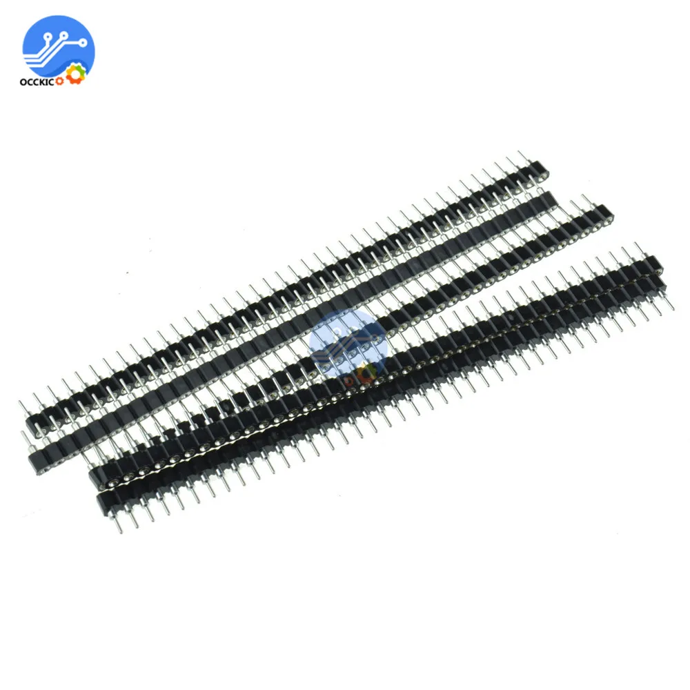 5 шт. Однорядный 40 контактный разъем 2 54 мм|header 2.54mm|header pin femaleheader female |