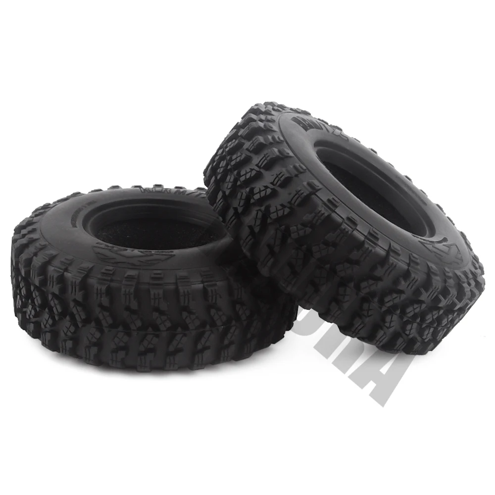 4 шт. 1 9 &quotрезиновые колеса Voodoo KLR 105*35 мм для 1:10 RC Гусеничный осевой SCX10 D90 TF2 MST