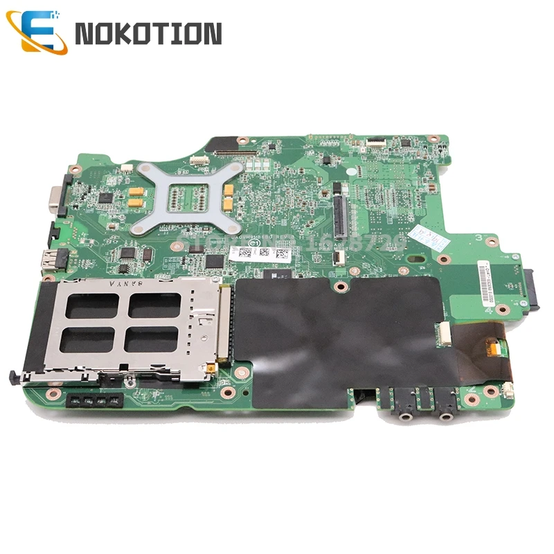 NOKOTION для Dell vostro A860 Материнская плата ноутбука DA0VM9MB6B0 CN-0M712H 0M712H основная плата 965GM DDR2 Бесплатный процессор