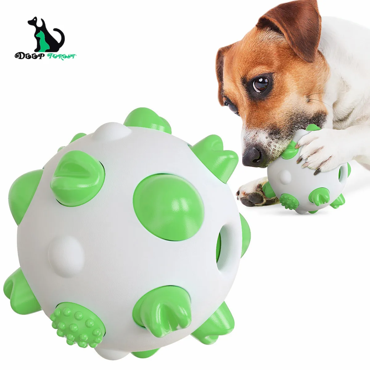 Новинка три цвета игрушки для собак сферический шлифовальный стержень