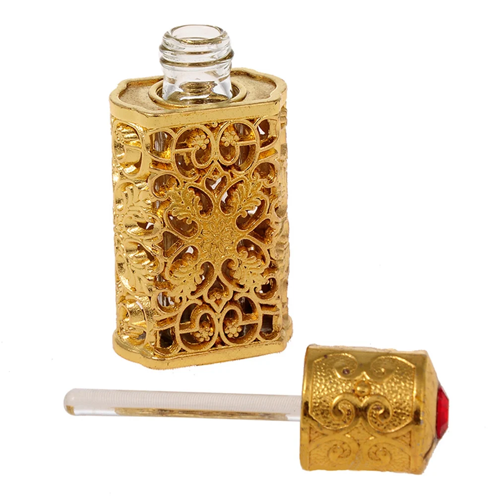 3 мл! Бесплатная доставка! Старину металлический флакон для парфюма пустой