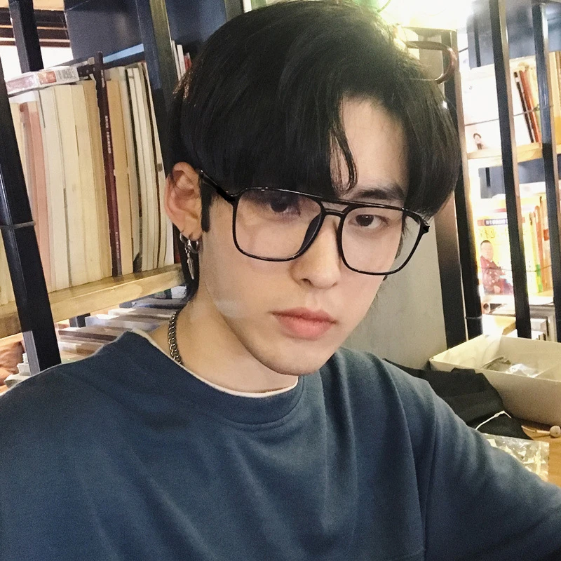 

Новинка 2020, квадратные очки унисекс для близорукости для мужчин и женщин, очки с поликарбонатной оправой, простые очки, очки для близорукост...