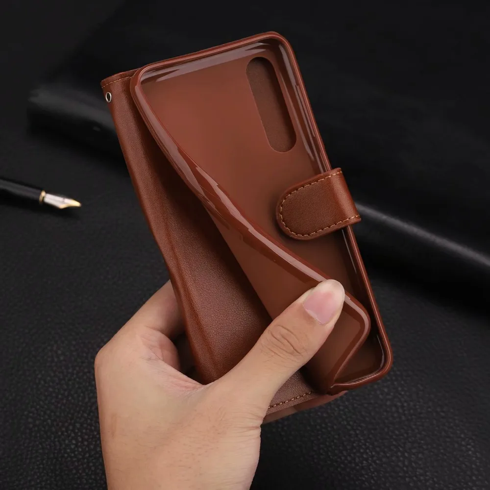 Кожаный чехол для Xiaomi Mi 9T 9 SE 8 Lite Plus 6X CC9 CC9E A3 A2 A1 Redmi K20 Note 7 6 5 Pro Max 2 3 Poco F1|Бамперы| |