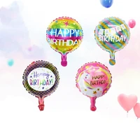 birthday balloon decoration rose gold happy birthday foil balloons set party banner kids supplies birthday party air globos