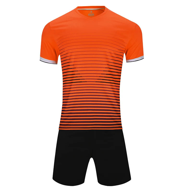 Мужская зеленая футбольная Джерси с коротким рукавом Футбольная форма для