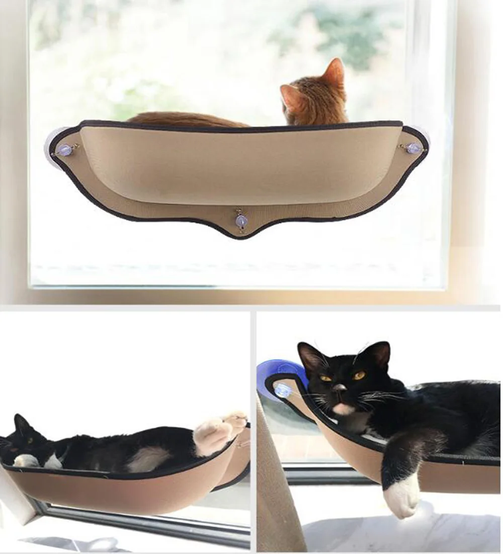 Горячая Распродажа гамак для кошки кровать крепление окна шезлонг присоски