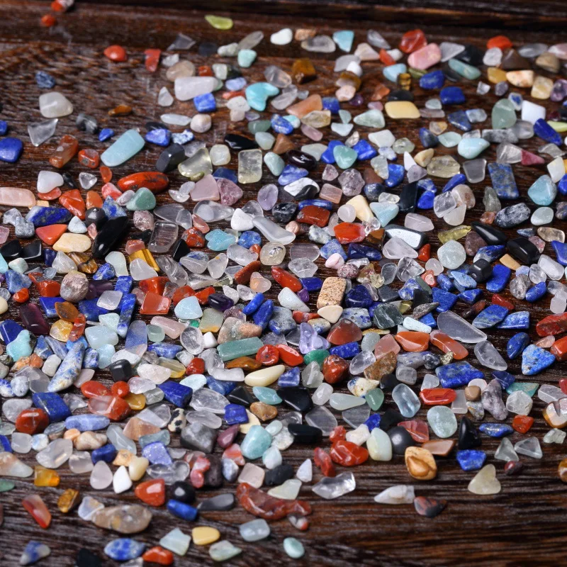 

50g 3 Sizes Natural Mixed Quartz Crystal Stone Rock Gravel Specimen Tank Decor Natural stones and minerals