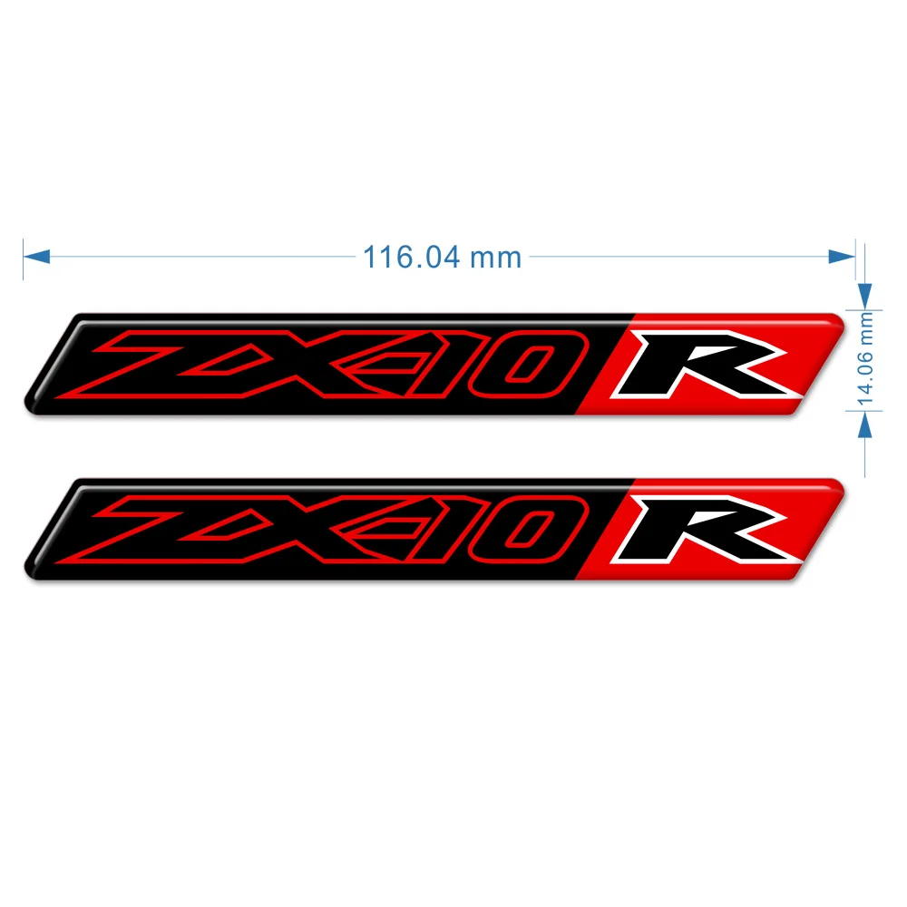 Emblem Badge Logo For Kawasaki Ninja ZX-10R ZX10R ZX 10R Tank Pad Fairing Upper Shell Gas Knee TankPad Stickers 2018 2019 2020 | Автомобили