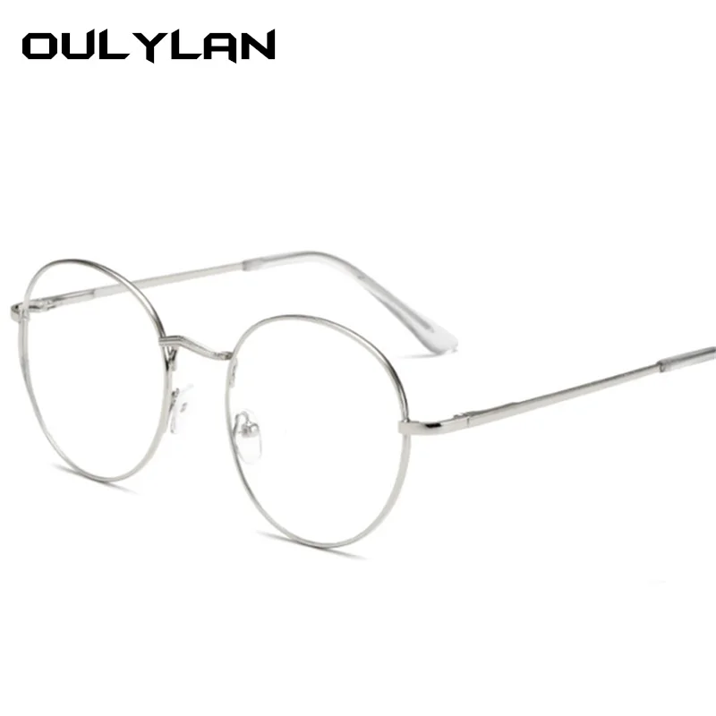 Круглые готовые очки для близорукости Oulylan женские и мужские винтажные