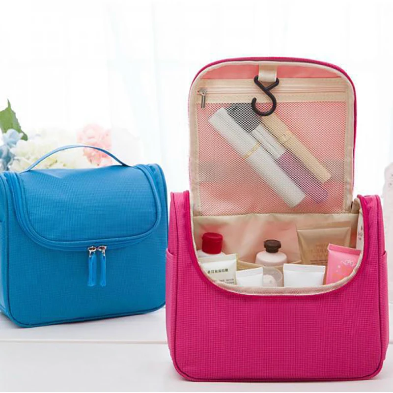 

Женская водонепроницаемая косметичка, дорожные сумки для макияжа, Мужская подвесная косметичка на молнии, органайзер для хранения туалетн...