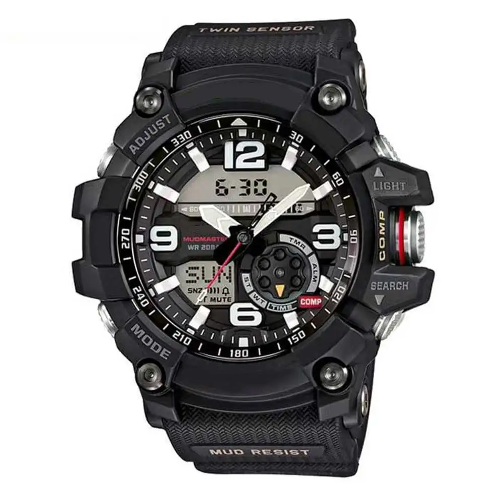 

Sell high quality sports quartz GWG-1000 watch men's digital dual display LED watch all functions can be operated
