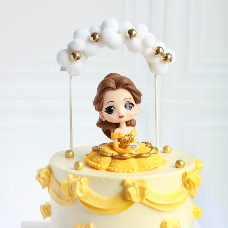 Фигурки принцесс Disney 6 видов Q Posket игрушки куклы Тиана Белоснежка Рапунцель