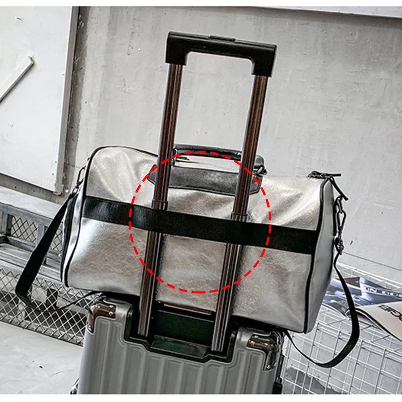 Женская спортивная сумка из искусственной кожи для фитнеса и спортзала
