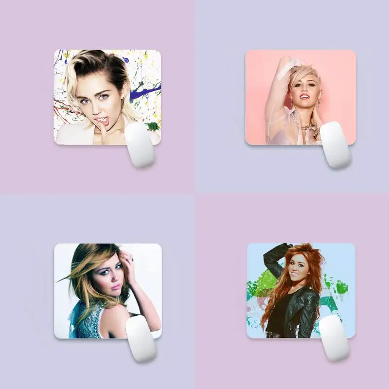 Игровые коврики Miley Cyrus коврик для мыши резиновый специальный игровой