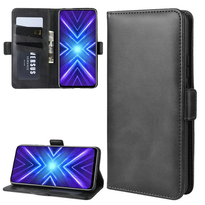 

For Huawei Honor 9X STK-LX1 Wallet Case for Honor 9X Premium Double Flip Leather Cover Phone Case Capa Etui Fundas case