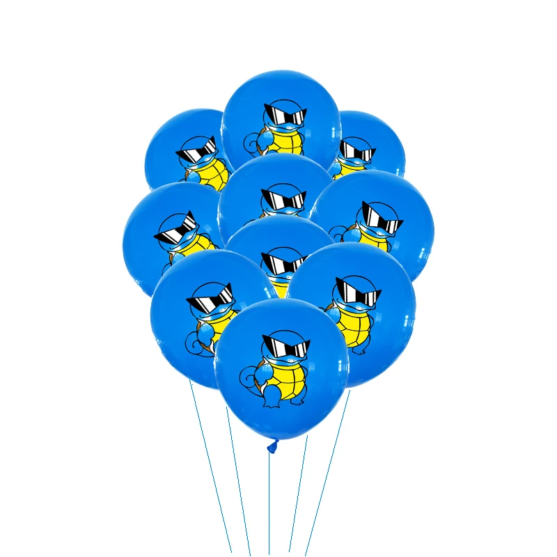 10 шт. Покемон тема Пикачу маленький огонь Дракон Дженни черепаха мультфильм