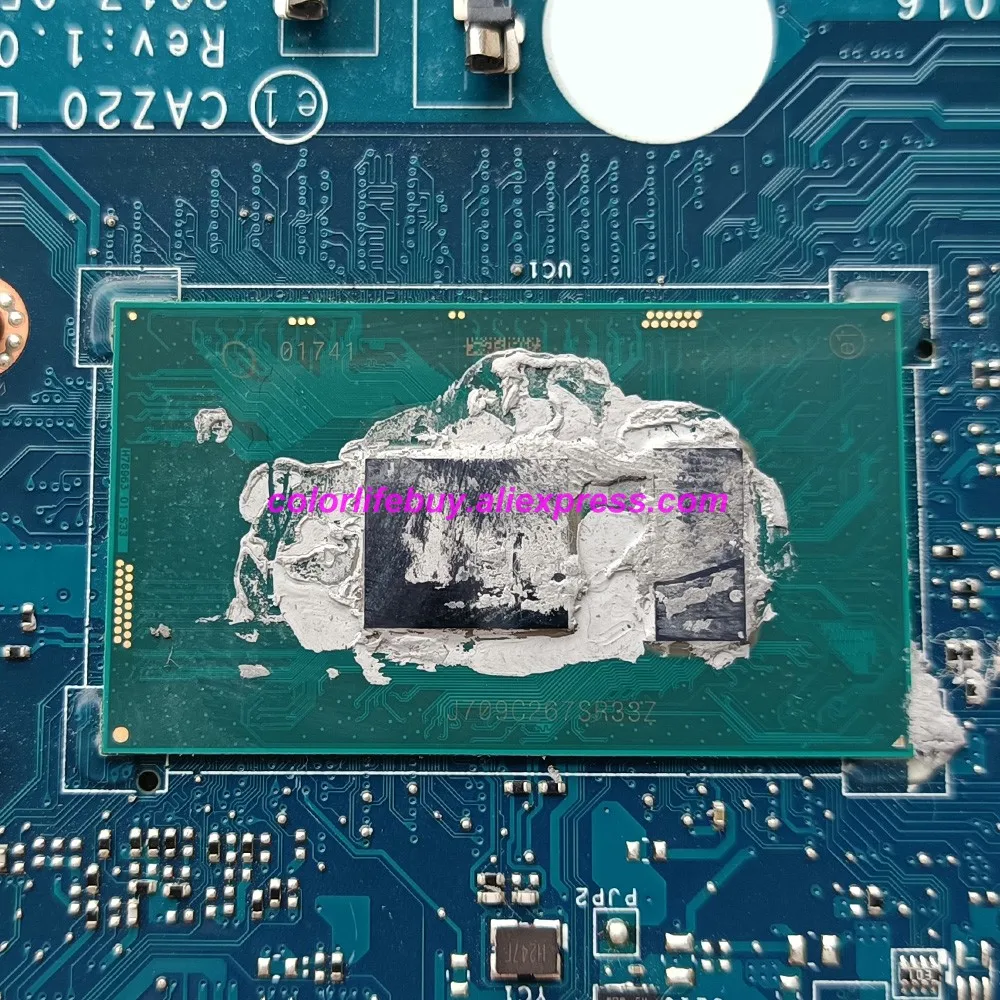Оригинальный телефон модель CXWHP CAZ20 SR33Z i7-7600U системная плата для ноутбука Dell 7480 |