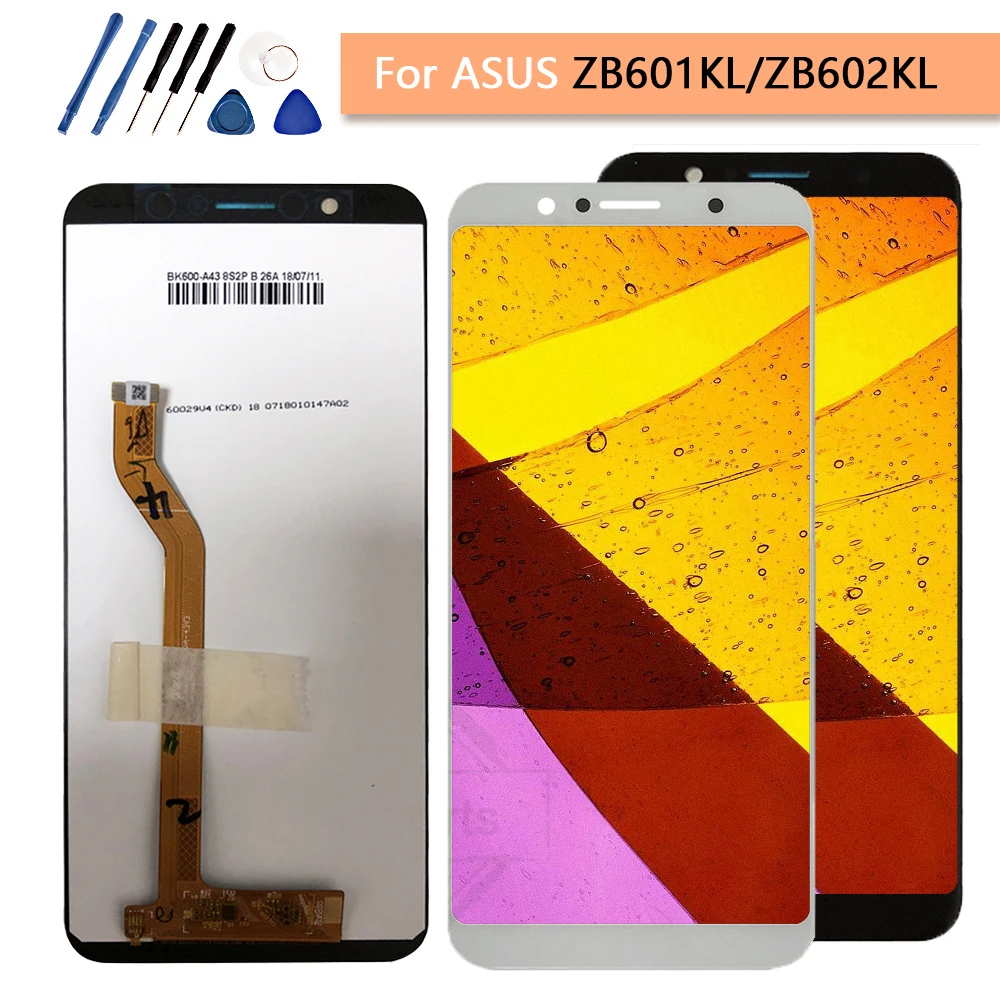 6 0 &quotбез битых пикселей ЖК дисплей для Asus ZenFone Max Pro (M1) ZB601KL ZB602KL LCD сенсорная панель