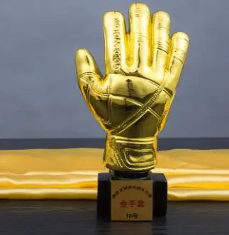

FOOTBALL MATCH GOLDEN GLOVES TROPHY TROPHY PLATING GOALKEEPER MEDAL RESIN CRAFTS WHOLESALE FACTORY DIRECT SELLING