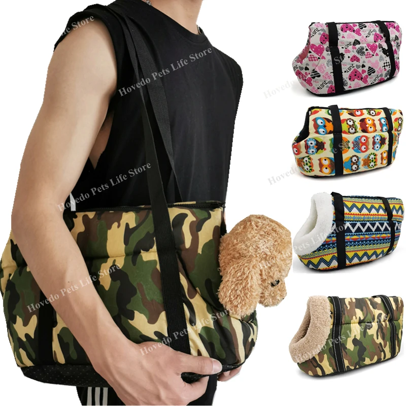 

Pet Carrier For Small Dog Cozy Soft Puppy Cat Dog Shoulder Bags Backpack Outdoor Travel Pet Sling Bag Chihuahua Pug Pet Supplies